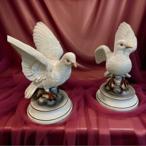 Vintage Doves figures Andrea by Sadek Japan
